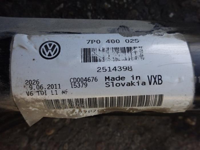 Subchasis de un Volkswagen Touareg (7PA/PH) 3.0 TDI V6 24V BlueMotion Technology 2012