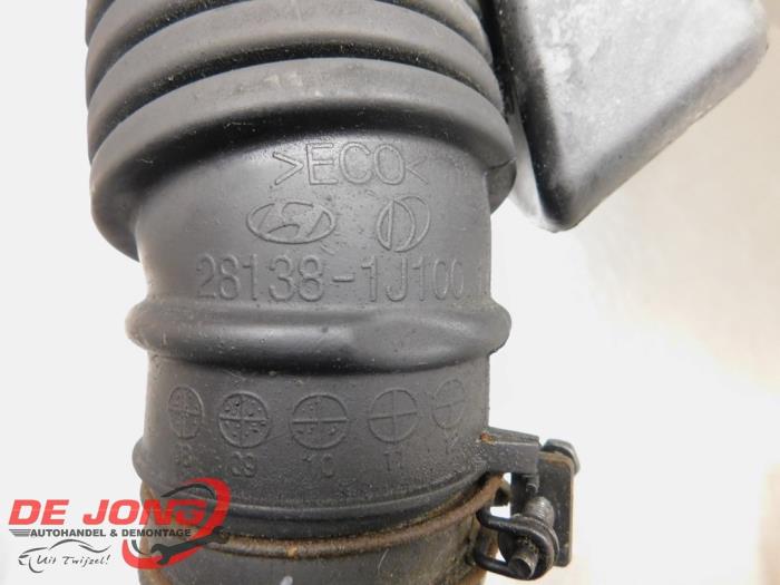 Air intake hose from a Hyundai i20 1.2i 16V 2010