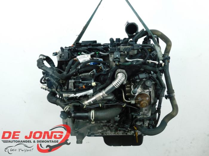 Engine from a Peugeot 2008 (CU) 1.4 HDi 2014