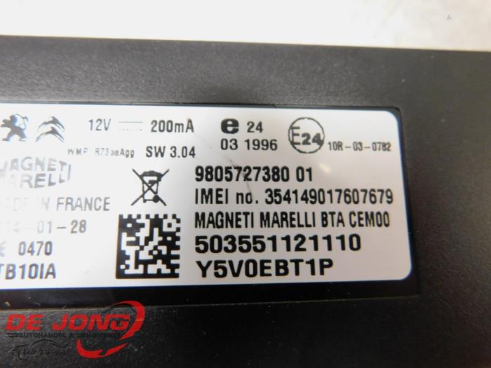 Module téléphone d'un Peugeot 508 SW (8E/8U) 1.6 HDiF 16V 2014
