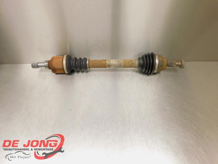 Front drive shaft, left from a Citroën C3 Picasso (SH) 1.4 16V VTI 95 2011