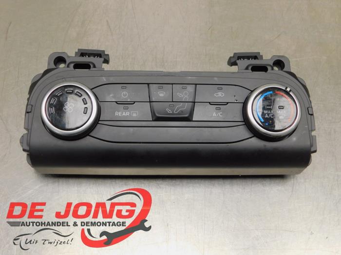 Heater control panel from a Ford Focus 4 Wagon 1.5 EcoBlue 120 2021