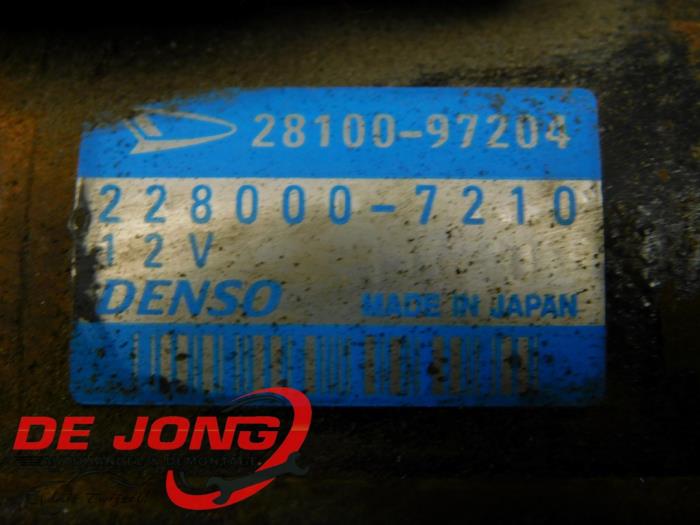 Démarreur d'un Daihatsu Cuore (L251/271/276) 1.0 12V DVVT 2004