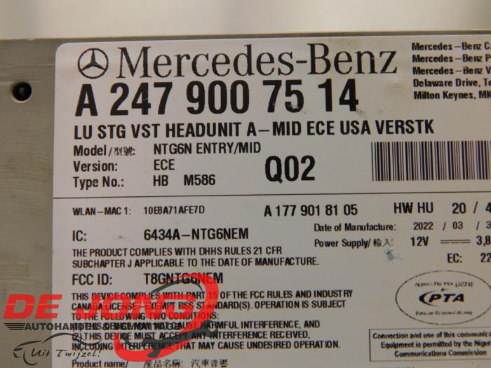 Modul radiowy z Mercedes-Benz Sprinter 3,5t (907.6/910.6) 315 CDI 2.0 D FWD 2022