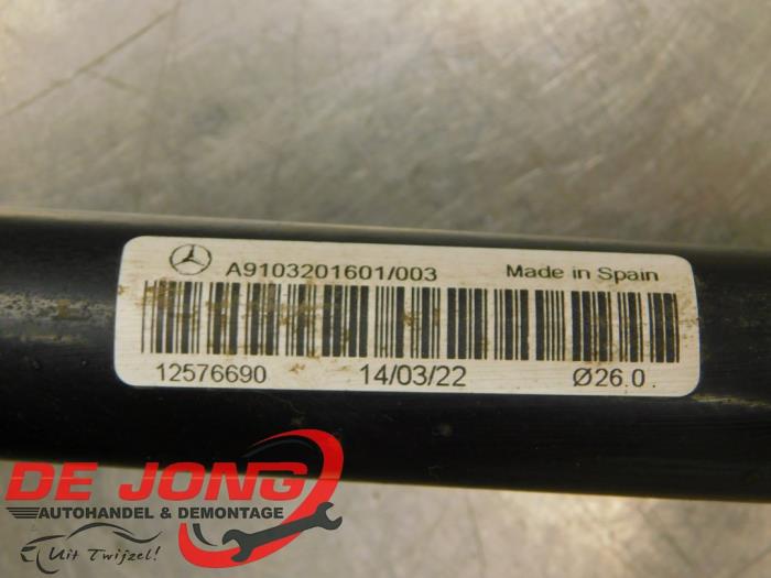 Rear antiroll bar Mercedes Sprinter 3,5t 315 CDI 2.0 D FWD A9103201601