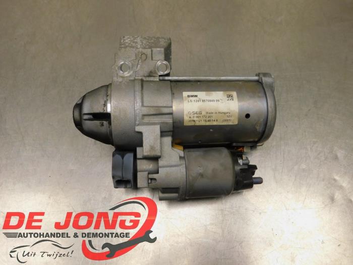 Gebrauchte Anlasser BMW 1 serie (F20) 118i 1.5 TwinPower 12V Preis € 69,95 Margenregelung angeboten von Autodemontagebedrijf de Jong