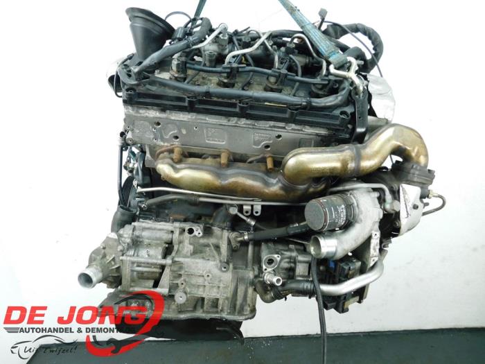 Motor van een Volkswagen Touareg (7PA/PH) 4.2 TDI V8 DPF 32V 2013