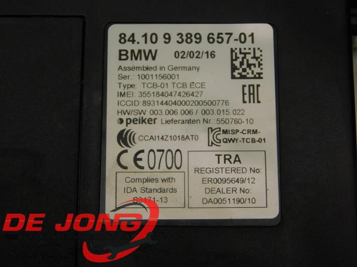 Phone module from a BMW 3 serie Touring (F31) 318d 2.0 16V 2016