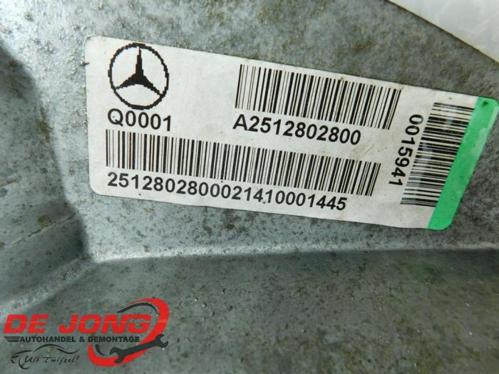 Transfergetriebe 4x4 van een Mercedes-Benz ML III (166) 3.0 ML-350 BlueTEC V6 24V 4-Matic 2014
