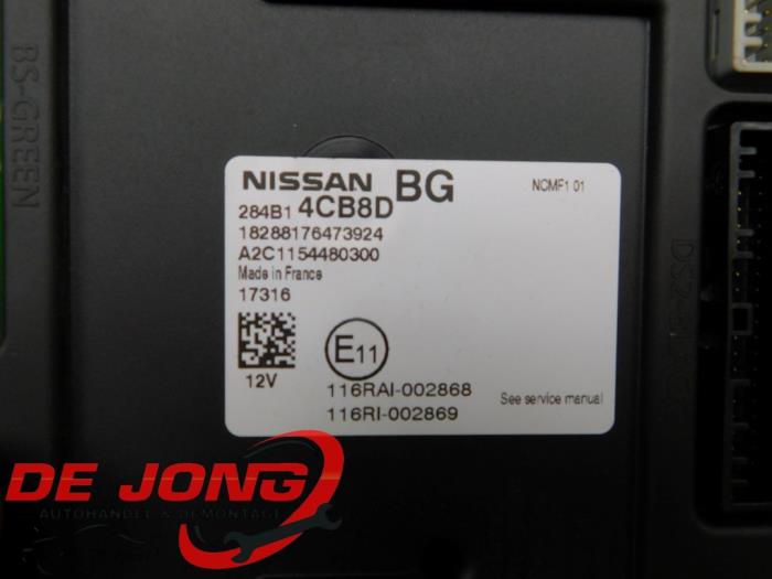 Ordinateur contrôle fonctionnel d'un Nissan Qashqai (J11) 1.2 12V DIG-T 2018