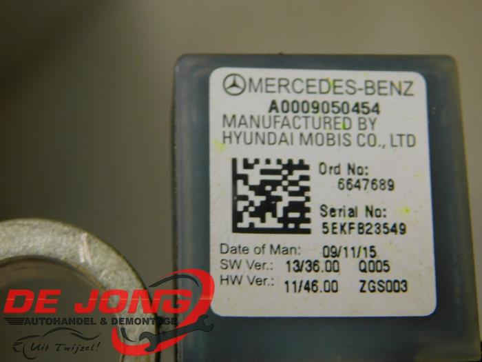 Sensor de batería de un Mercedes-Benz C (W205) C-180 1.6 CDI BlueTEC, C-180 d 16V 2016