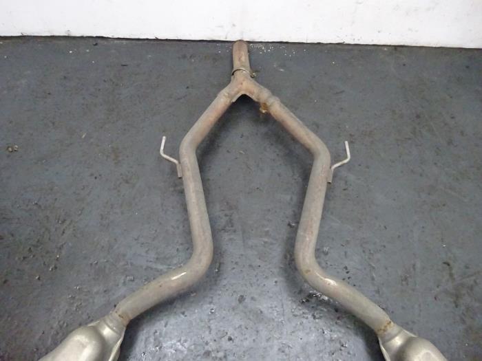 Exhaust rear silencer from a Mercedes-Benz S (W221) 3.0 S-350 BlueTec 24V 4-Matic 2012