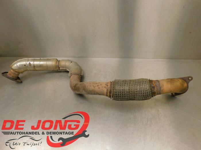 Used Exhaust front section Opel Astra K Sports Tourer 1.6 CDTI 110 16V Price € 39,99 Margin scheme offered by Autodemontagebedrijf de Jong