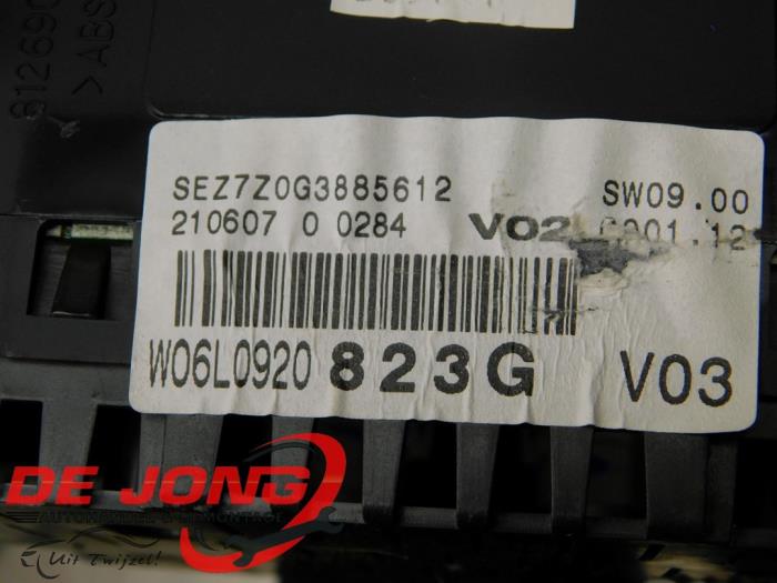 Cuentakilómetros de un Seat Ibiza III (6L1) 1.8 Turbo 20V FR 2007