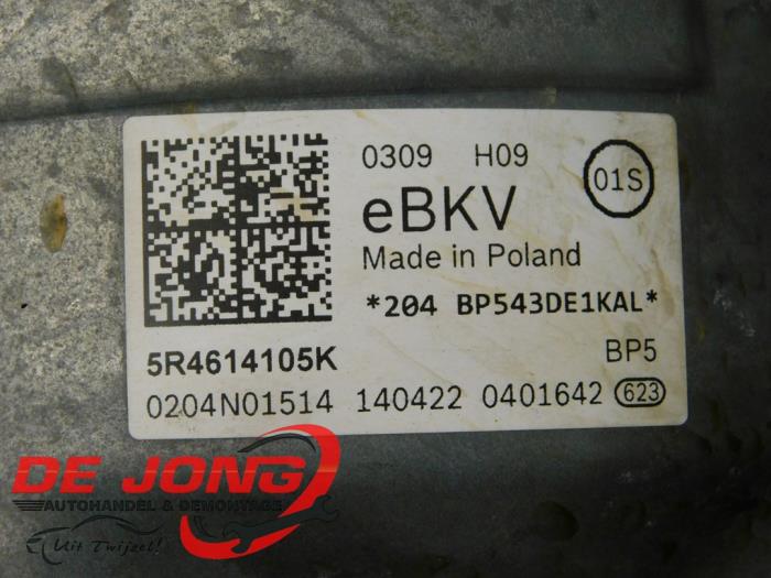 Assistant de freinage d'un Volkswagen Caddy Cargo V (SBA/SBH) 2.0 TDI 75 2022