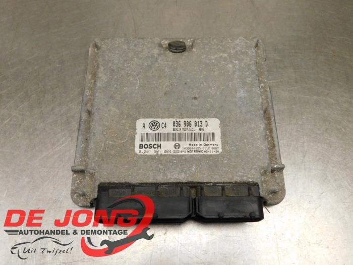 Used Engine management computer Volkswagen Golf IV (1J1) 1.6 FSI 16V Price € 189,99 Margin scheme offered by Autodemontagebedrijf de Jong