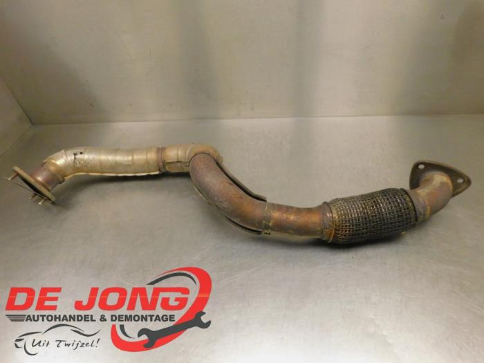 Used Exhaust front section Opel Astra K Sports Tourer 1.0 Turbo 12V Price € 34,99 Margin scheme offered by Autodemontagebedrijf de Jong