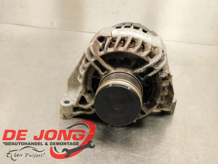 Dynamo Fiat 500 (312), 2007 0.9 TwinAir 80, Berline avec hayon arrière, Essence, 875cc, 59kW (80pk), FWD, 312A5000, 2013-12, 312AXN (Occasion)
