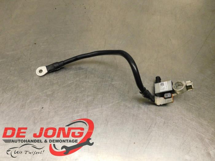 Negative earth cable battery