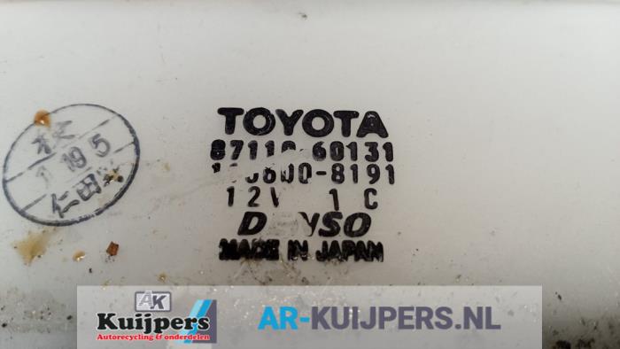 Boîtier chauffage d'un Toyota Land Cruiser 90 (J9) 3.0 D-4D 16V 2002