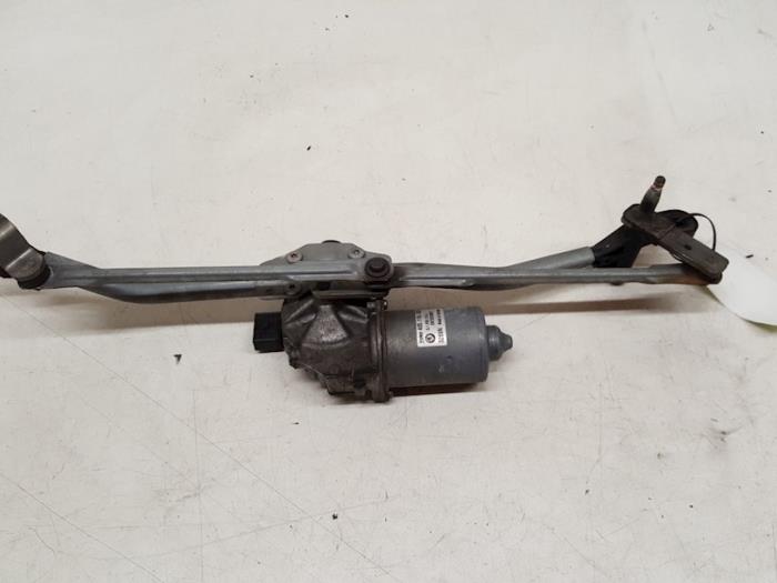 Wiper motor + mechanism Skoda Fabia II Combi 1.6i 16V - 5J1955113A VALEO