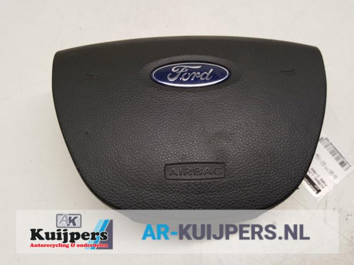 Left airbag (steering wheel) from a Ford Focus C-Max 1.8 16V 2004