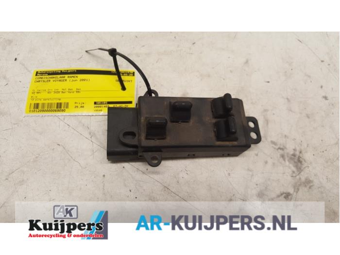Używane Przelacznik combi okienny Chrysler Voyager/Grand Voyager (RG/RS) 2.4 16V Cena € 25,00 Procedura marży oferowane przez Autorecycling Kuijpers