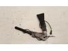 Front seatbelt buckle, left from a Opel Vectra B (36) 1.6 16V Ecotec 1999