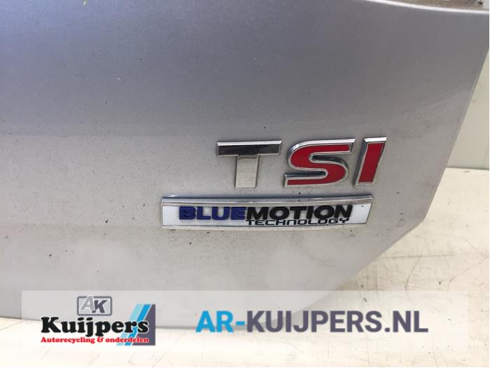 Portón trasero de un Volkswagen Golf VII (AUA) 1.4 TSI 16V 2015