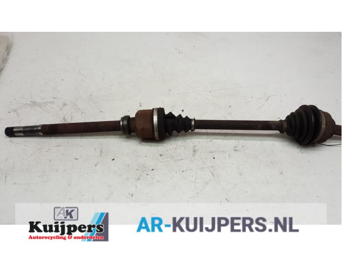 Front drive shaft, left from a Citroën Jumpy (G9) 2.0i 16V 2011