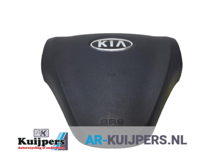 Left airbag (steering wheel) from a Kia Rio II (DE) 1.4 16V 2007