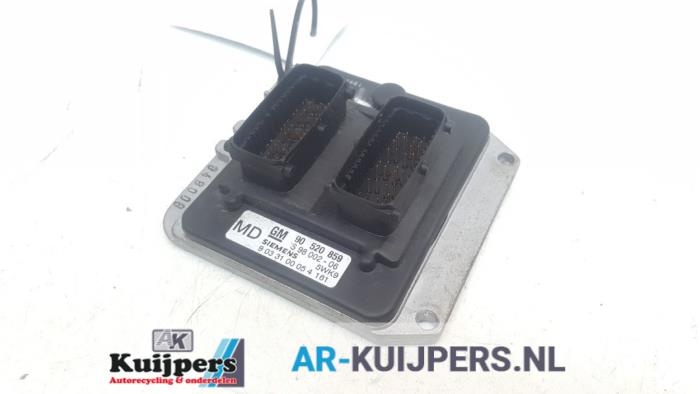 Used Engine management computer Opel Astra G (F69) 2.0 16V Price € 40,00 Margin scheme offered by Autorecycling Kuijpers