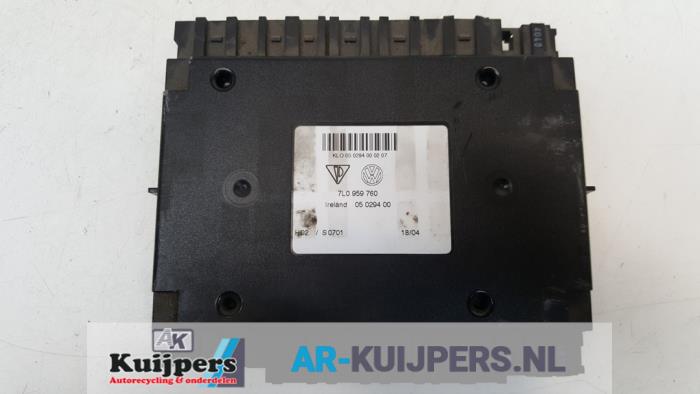 Begagnade Sätesdator Volkswagen Touareg (7LA/7L6) 2.5 TDI R5 Pris € 45,00 Marginaltabell erbjuds av Autorecycling Kuijpers