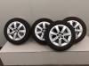 Set of sports wheels + winter tyres from a Seat Ibiza ST (6J8), 2010 / 2016 1.2 TDI Ecomotive, Combi/o, Diesel, 1.199cc, 55kW (75pk), FWD, CFWA, 2010-04 / 2015-05 2011