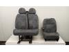 Seats + rear seat (complete) from a Ford Transit, 2008 / 2014 2.2 TDCi 16V Euro 5, Minibus, Diesel, 2.198cc, 74kW (101pk), RWD, DRRA; DRRB; DRRC, 2011-10 / 2014-08 2012