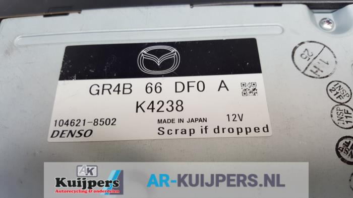 DVD Spieler van een Mazda 6 Sport (GG14) 2.0 CiDT HP 16V 2006