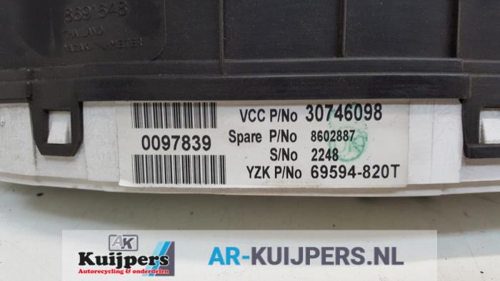 Cuentakilómetros de un Volvo XC90 I 2.5 T 20V 2005