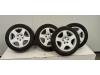 Set of wheels + tyres from a Audi A4 (B5), 1994 / 2000 1.8 20V, Saloon, 4-dr, Petrol, 1.781cc, 92kW (125pk), FWD, ADR, 1994-11 / 1999-04, 8D2 1995