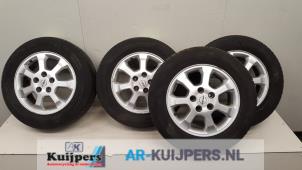 Used Sport rims set + tires Opel Zafira (F75) 1.8 16V Price € 150,00 Margin scheme offered by Autorecycling Kuijpers