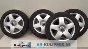 Used Sport rims set + tires Volkswagen Polo IV (9N1/2/3) 1.4 16V Price € 175,00 Margin scheme offered by Autorecycling Kuijpers