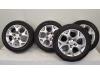 Set of wheels + tyres from a Opel Zafira (M75), 2005 / 2015 2.2 16V Direct Ecotec, MPV, Petrol, 2.198cc, 110kW (150pk), FWD, Z22YH; EURO4, 2005-07 / 2012-12, M75 2006