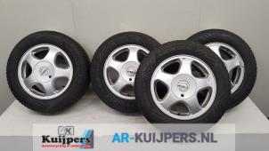 Used Set of wheels + tyres Opel Vectra B (36) 1.6 16V Ecotec Price € 175,00 Margin scheme offered by Autorecycling Kuijpers