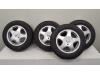 Set of wheels + tyres from a Opel Vectra B (36), 1995 / 2002 1.6 16V Ecotec, Saloon, 4-dr, Petrol, 1.598cc, 74kW (101pk), FWD, X16XEL, 1995-10 / 2000-09 1999