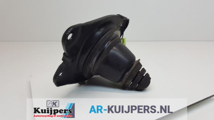 Coil spring rubber mount
