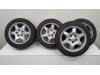 Set of wheels + tyres from a Mercedes SLK (R170), 1996 / 2004 2.0 200 K 16V, Convertible, Petrol, 1.998cc, 120kW (163pk), RWD, M111958, 2000-03 / 2004-04, 170.444 2000