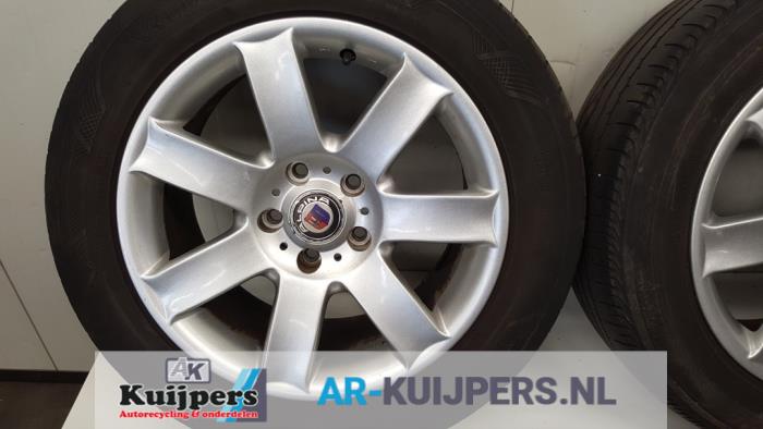 Set of wheels + tyres from a Volkswagen Transporter T5 2.5 TDi 2006