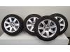Set of wheels + tyres from a Volkswagen Transporter T5 2.5 TDi 2006