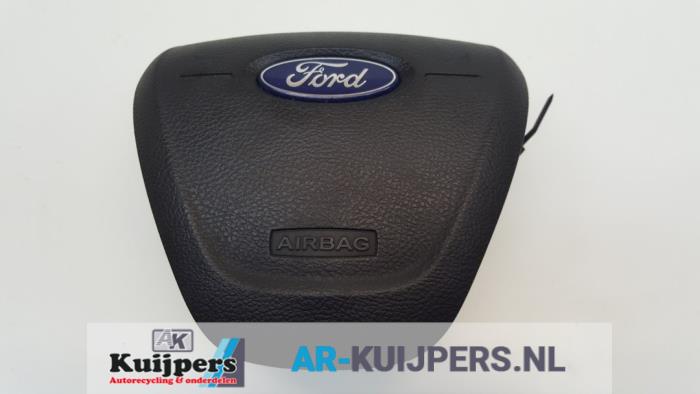 Left airbag (steering wheel) from a Ford Transit Custom 2.0 TDCi 16V Eco Blue 105 2016