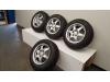 Set of wheels + winter tyres from a Volkswagen Golf V (1K1) 1.6 FSI 16V 2008