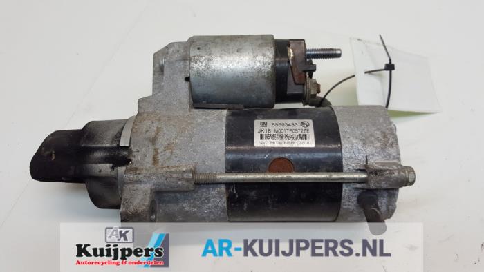 Begagnade Startmotor Opel Astra K Sports Tourer 1.6 CDTI 110 16V Pris € 20,00 Marginaltabell erbjuds av Autorecycling Kuijpers